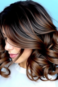 Side-Swept Curls