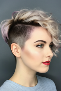 Textured Undercut Bob