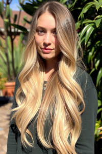 Sun-Kissed Blonde hair