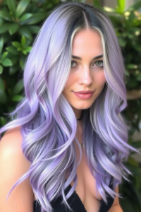 Soft Lavender hair