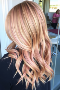 Rose Gold hair