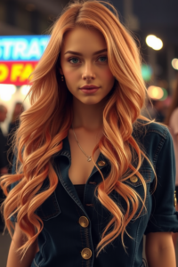 Strawberry Blonde hair