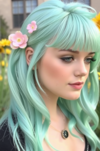 Mint Green Hair 