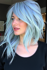 Ice Blue hair 