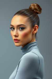 Textured Top Knot