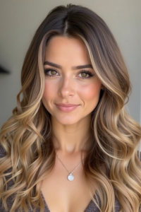 Beachy Waves Look