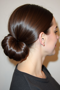 Sleek Low Bun