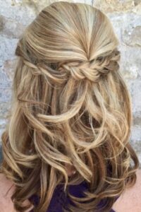 Half-Up Braided Twist