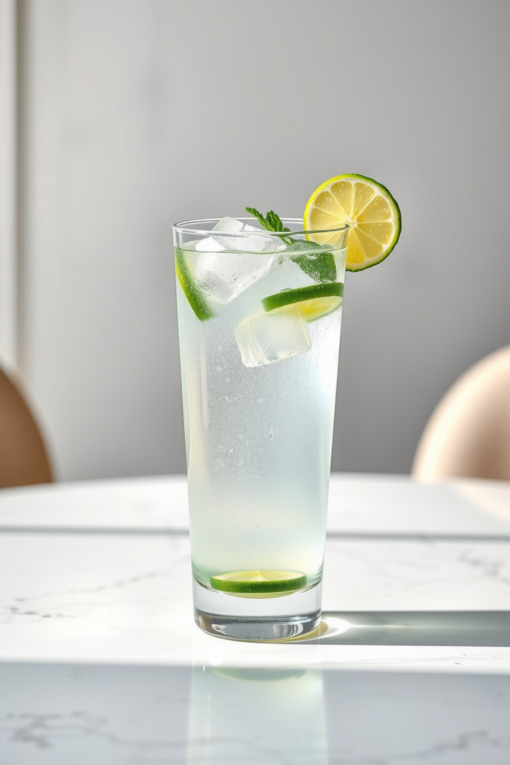 Cucumber Lime Spritzer: Recipe